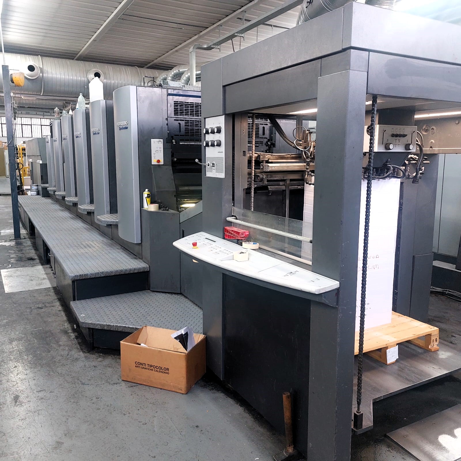 Heidelberg CD102-5 LX2 Hibrid Year 2008 ref.25036502