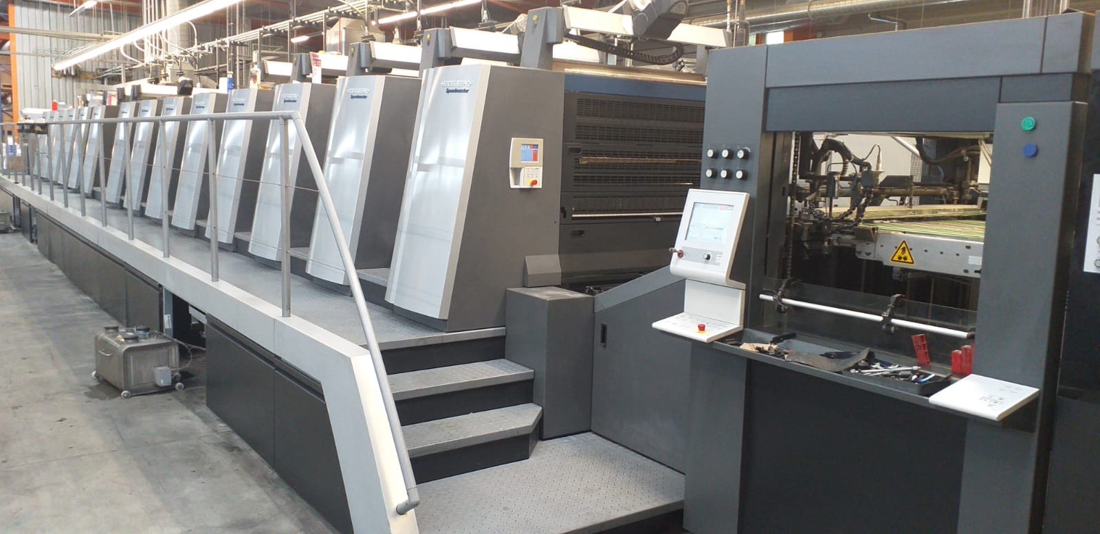 Una macchina speciale HEIDELBERG XL106 usata venduta in China