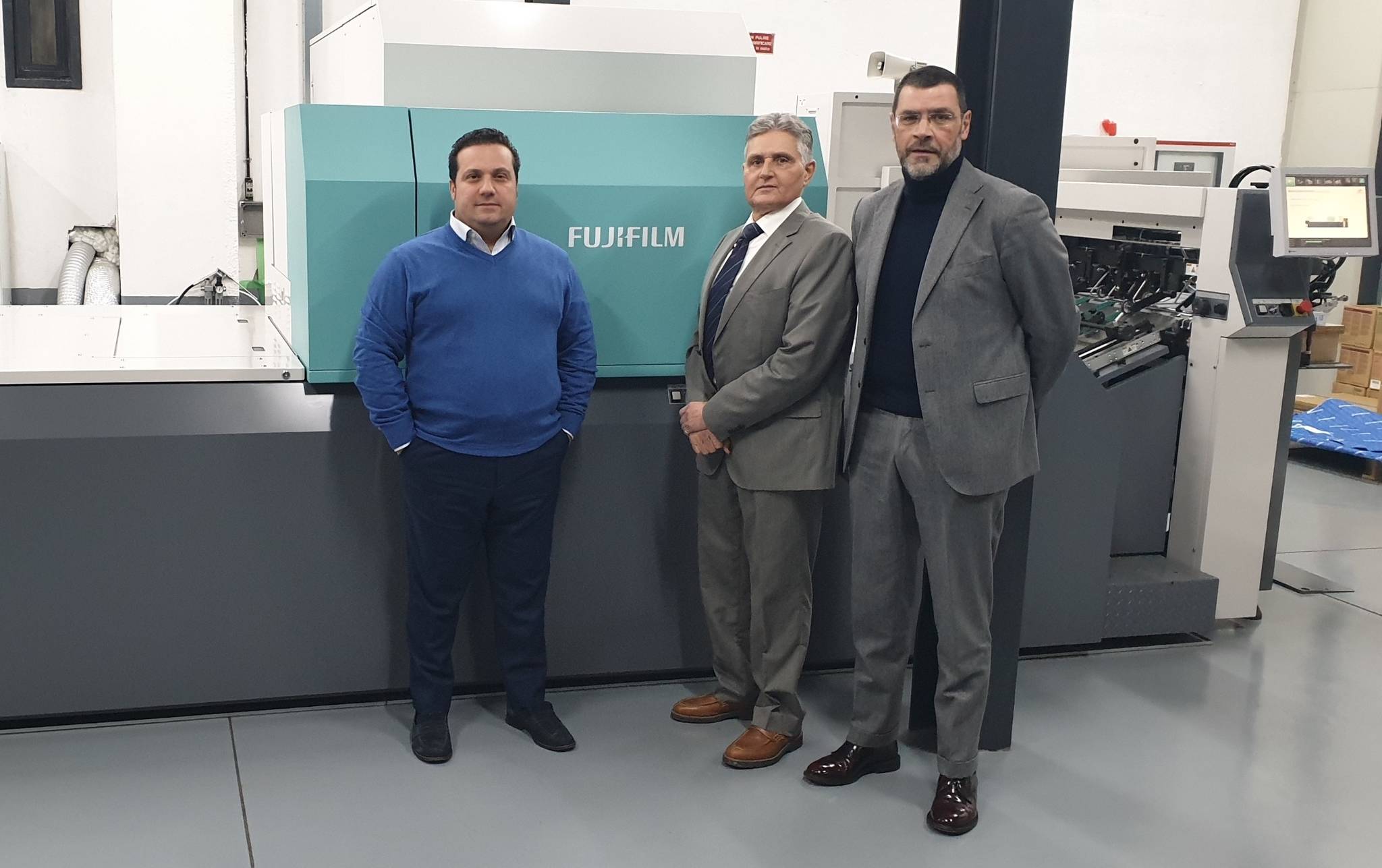 Camporese Spa italian distributor for JetPress 720S Fujifilm sell to Imperial Gutenberg