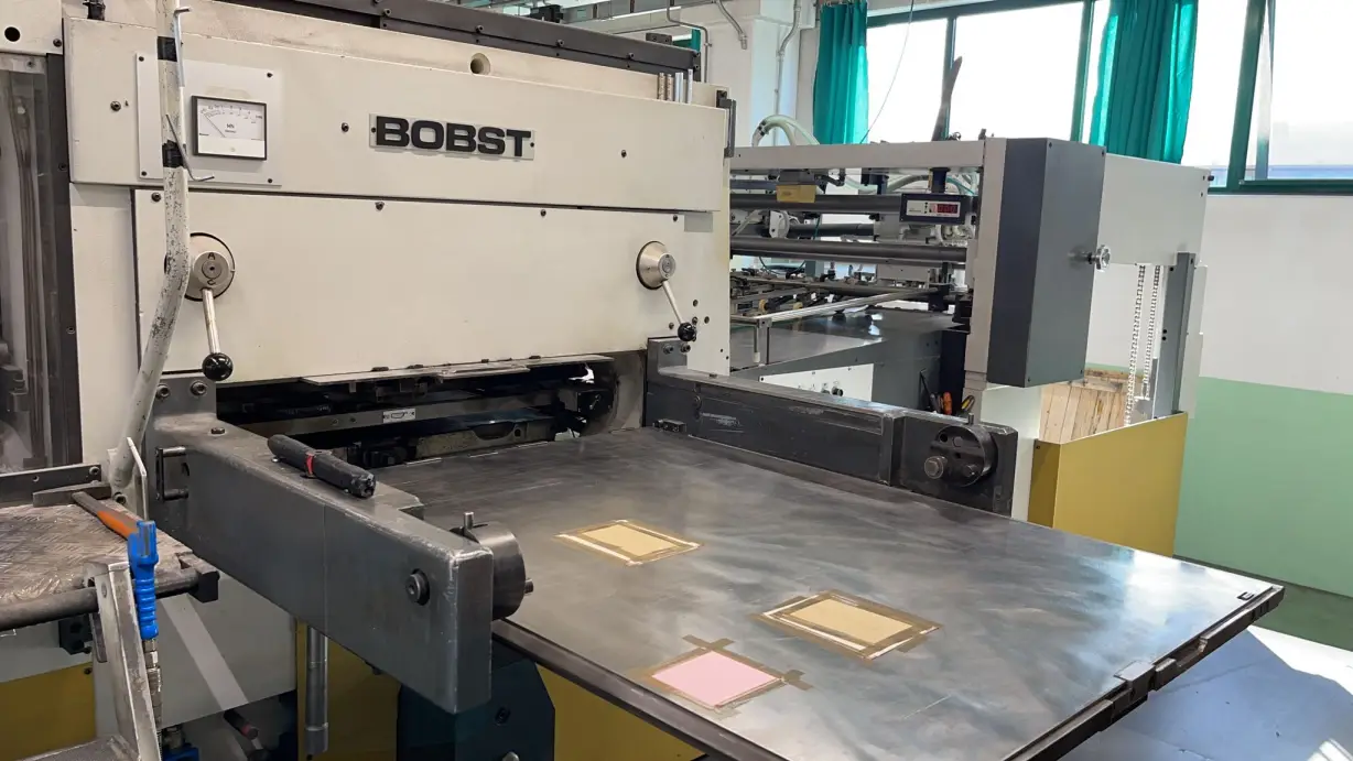 Bobst SP 126 BMA Anno 1992 Formato 