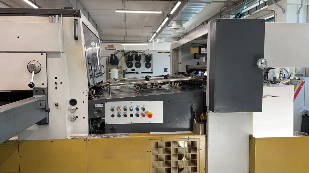 Bobst SP 126 BMA Anno 1992 Formato 