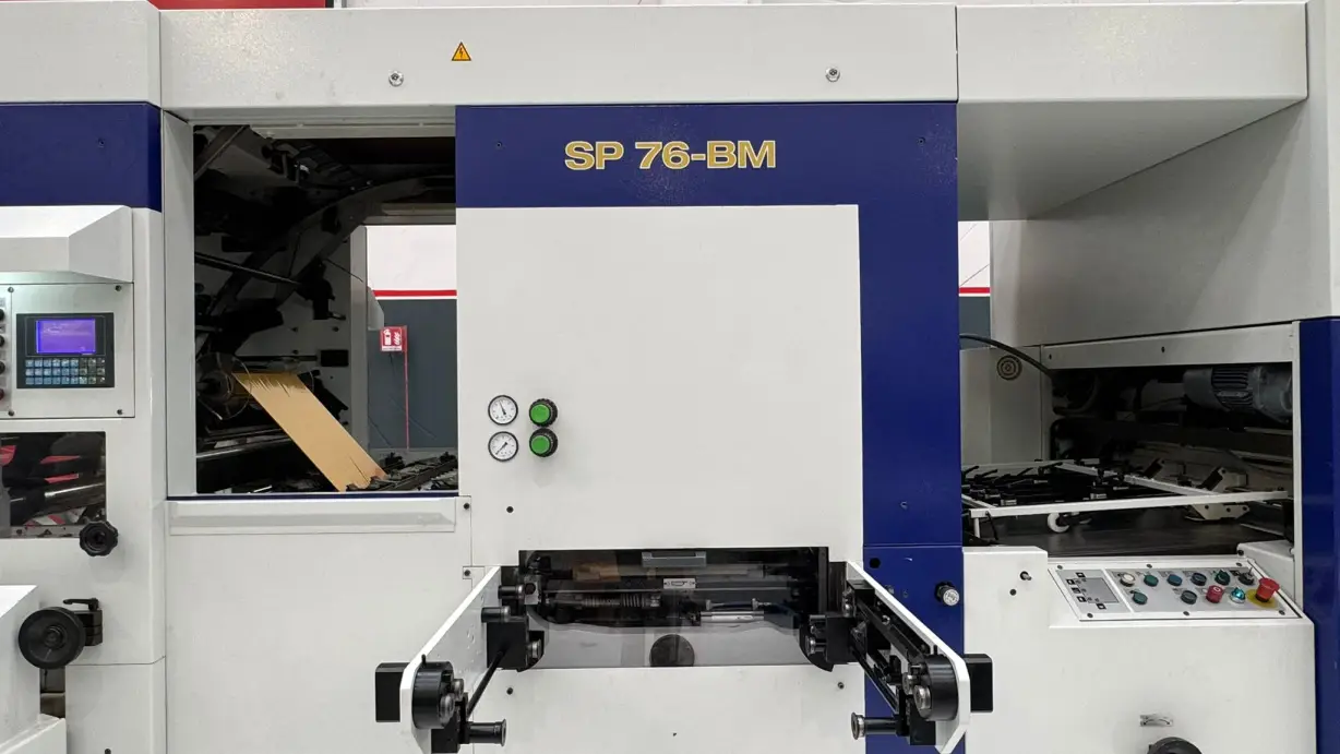 Bobst SP 76 BM Year 1999 Size 