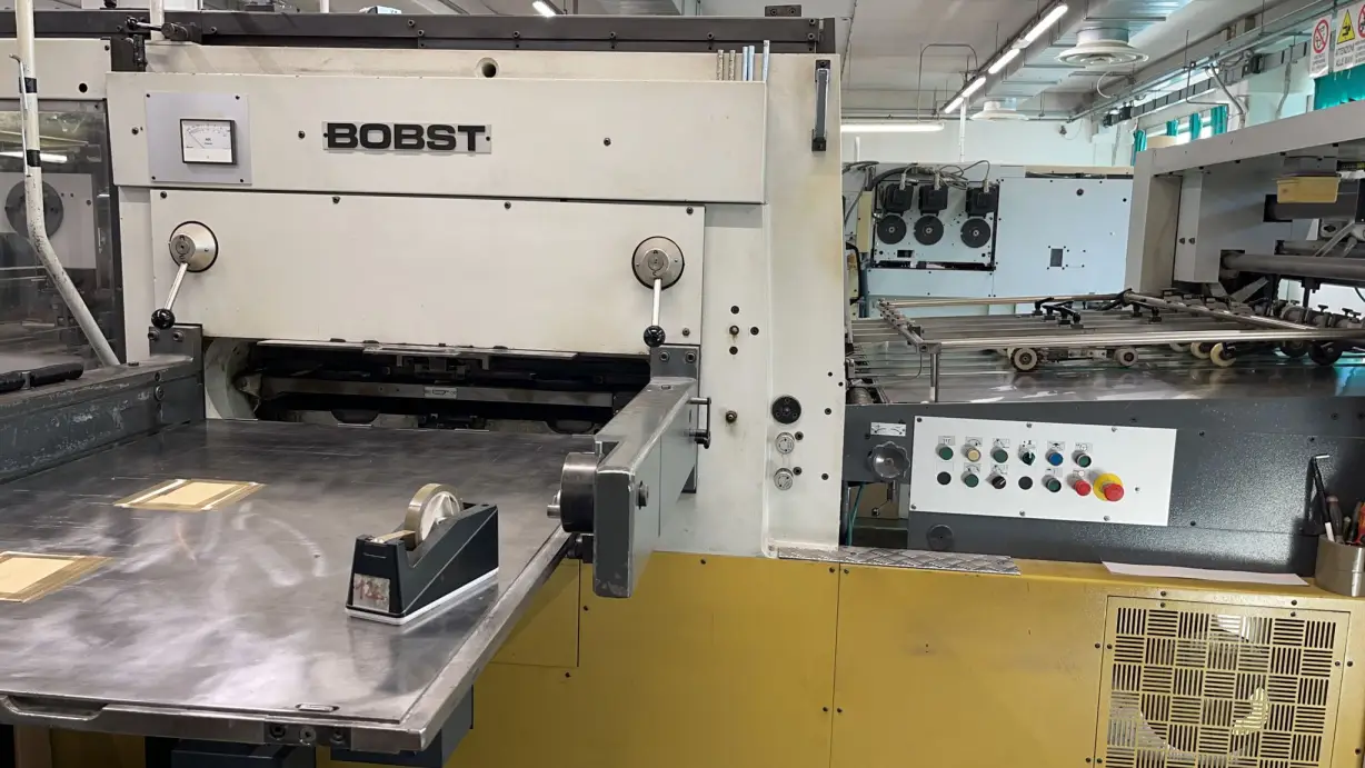 Bobst SP 126 BMA Anno 1992 Formato 