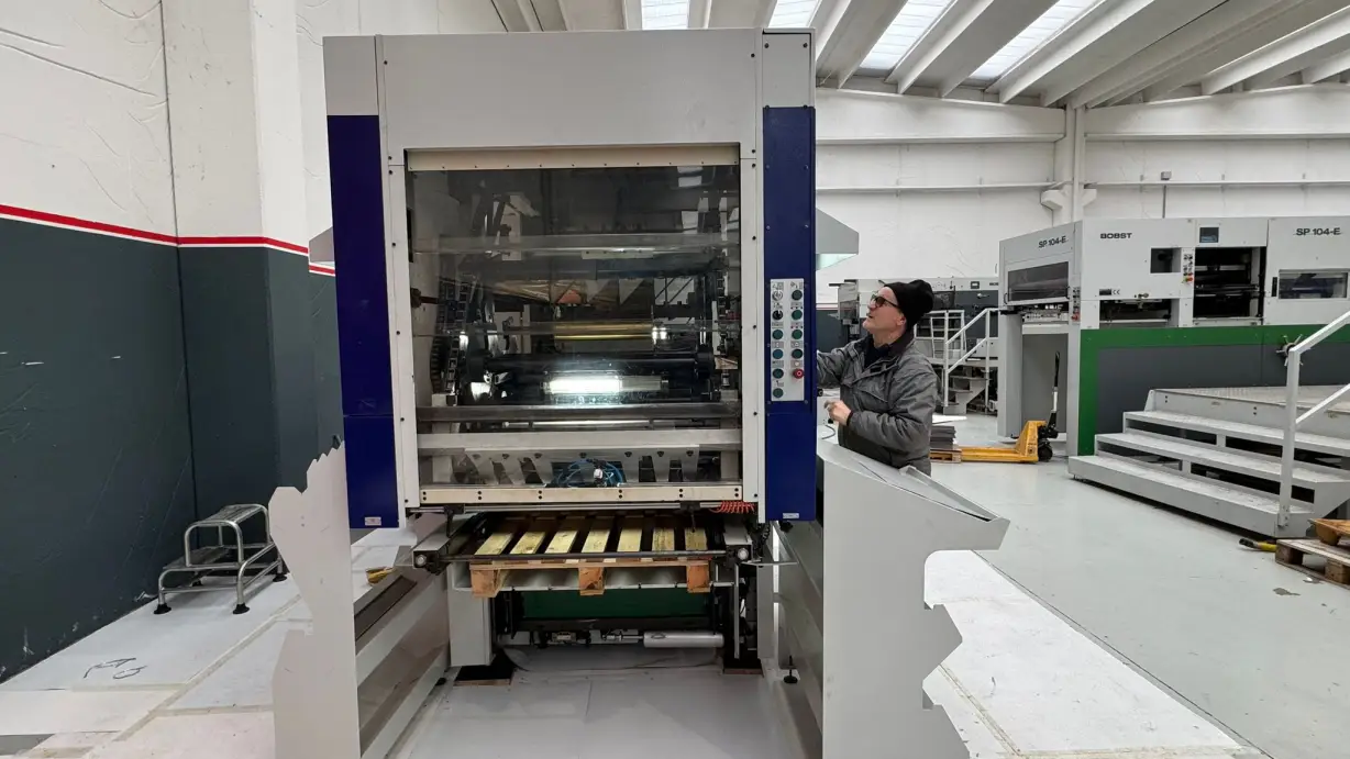 Bobst SP 76 BM Year 1999 Size 