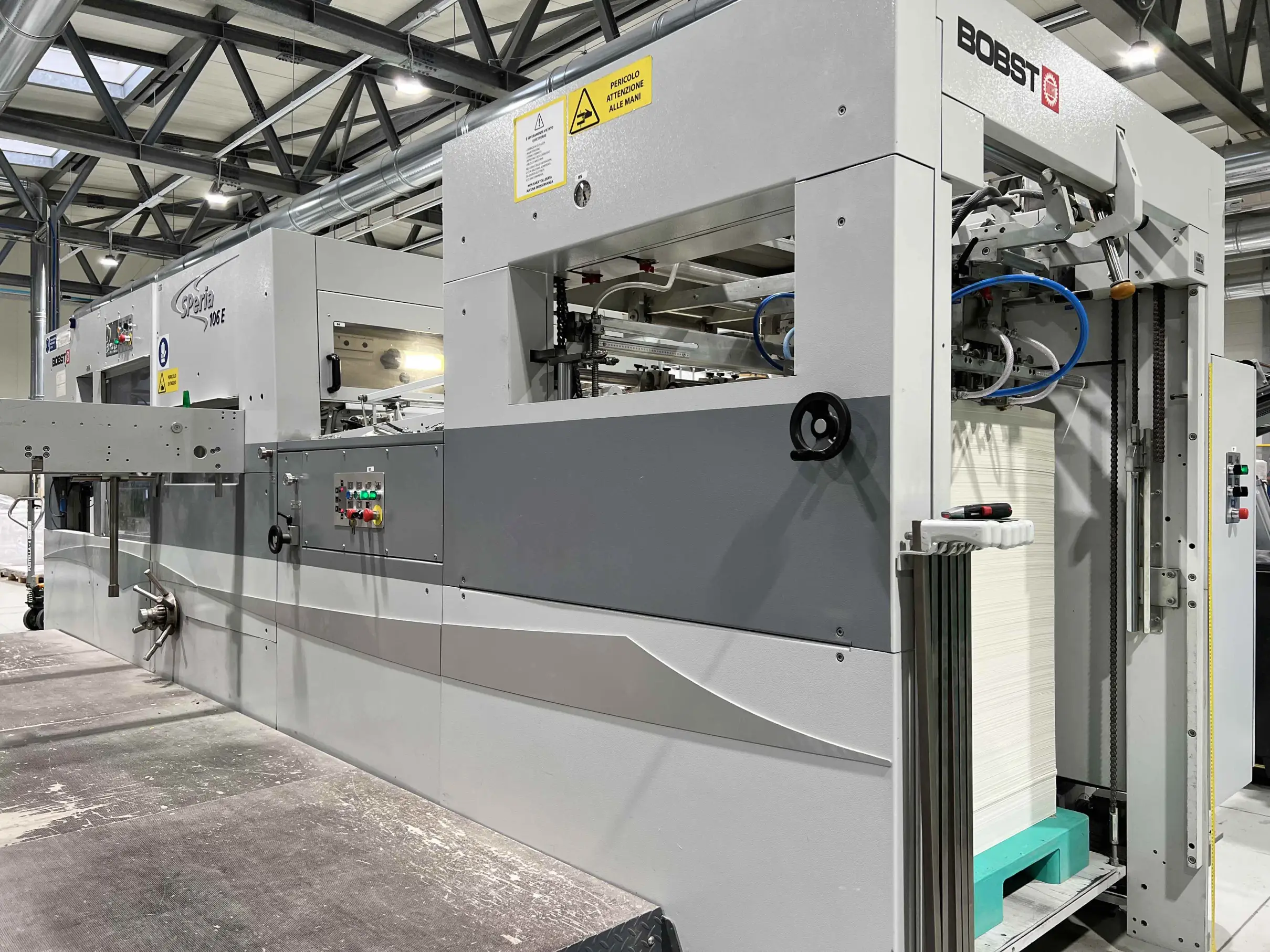 Bobst SPERIA 106 E Anno 2007 Formato 